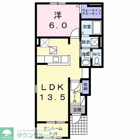 フランの物件間取画像